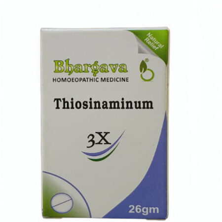 Bhargava Thiosinaminum 3X - Tablets