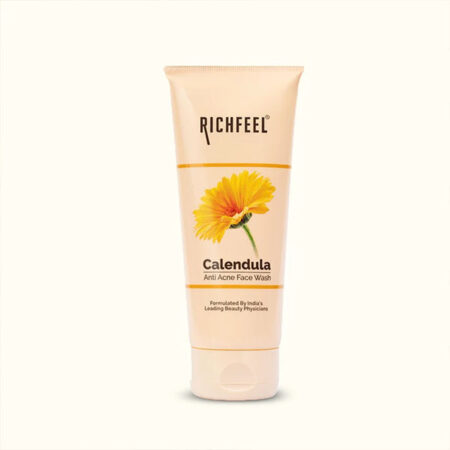 Richfeel Calendula Anti Acne Face Wash, 100gms