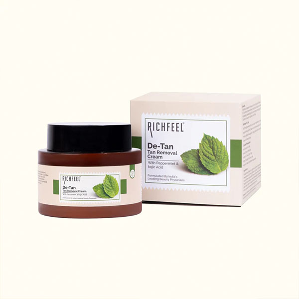 Richfeel De-Tan Tan Removal Cream, 100gms